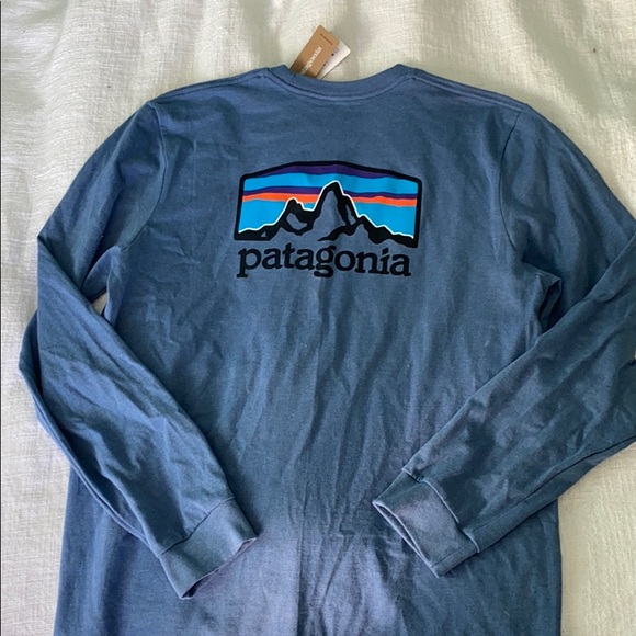 Patagonia Other - Patagonia blue long-sleeved tee